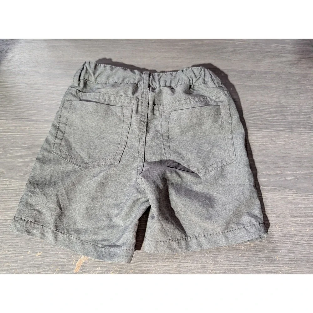 Cat & Jack Boys 2pc Heather Gray T-Shirt and Shorts Outfit Set Size 3T